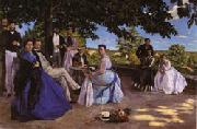 Frederic Bazille Family Reunion china oil painting reproduction